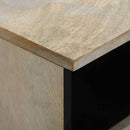 Natskab 2 pcs Hvid 40 x 33 x 46 cm Konstrueret træ