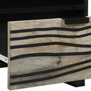 Natskab 2 pcs Hvid 40 x 33 x 46 cm Konstrueret træ