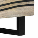 Sofabord Hvid 80 x 54 x 40 cm Konstrueret træ