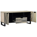 TV Enheder med skuffe Hvid 105 x 33 x 46 cm Konstrueret træ