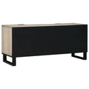 TV Enheder med skuffe Hvid 105 x 33 x 46 cm Konstrueret træ