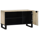 TV Enheder Hvid 80 x 33 x 46 cm Konstrueret træ