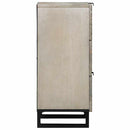 Medieopbevaringsskabe & -reoler Hvid og sort 40 x 33 x 75 cm