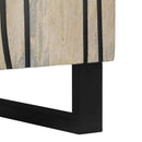 Sideboard Hvid 40 x 33 x 75 cm Massivt mangotræ