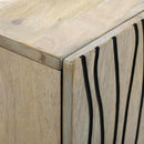 Medieopbevaringsskabe & -reoler Hvid og sort 60 x 33 x 75 cm