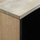 Sideboard Hvid 80 x 33 x 75 cm Massivt mangotræ