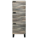 Medieopbevaringsskabe & -reoler Hvid og sort 40 x 33 x 110 cm
