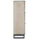 Medieopbevaringsskabe & -reoler Hvid og sort 40 x 33 x 110 cm