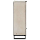 Medieopbevaringsskabe & -reoler Hvid og sort 60 x 33 x 100 cm