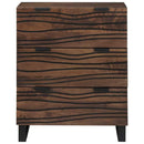 Sideboard med skuffe Brun 60 x 33.5 x 75 cm Massivt mangotræ