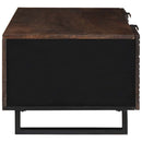 Sofabord Valnød 100 x 54 x 40 cm Konstrueret træ