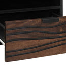 Sofabord Valnød 80 x 54 x 40 cm Konstrueret træ