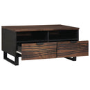 Sofabord Valnød 80 x 54 x 40 cm Konstrueret træ
