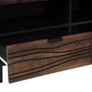 TV Enheder med skuffe Valnød 80 x 33 x 46 cm Konstrueret træ