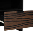 TV Enheder med skuffe Valnød 100 x 33 x 46 cm Konstrueret træ