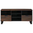 TV Enheder med skuffe Valnød 100 x 33 x 46 cm Konstrueret træ