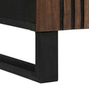 Sideboard med skuffe Brun 60 x 33 x 75 cm Massivt mangotræ
