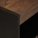 Sideboard med skuffe Brun 60 x 33 x 75 cm Massivt mangotræ