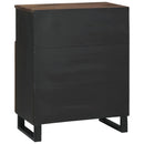 Sideboard med skuffe Brun 60 x 33 x 75 cm Massivt mangotræ