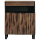 Sideboard med skuffe Brun 60 x 33 x 75 cm Massivt mangotræ