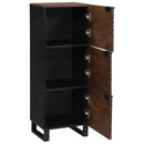 Highboard Brun 40 x 33 x 110 cm Massivt mangotræ