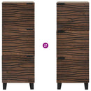 Highboard Brun 40 x 33 x 110 cm Massivt mangotræ