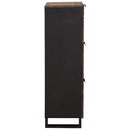 Highboard Brun 40 x 33 x 110 cm Massivt mangotræ