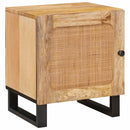 Natskab 2 pcs Naturfarvet 40 x 33 x 46 cm