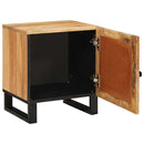 Natskab 2 pcs Naturfarvet 40 x 33 x 46 cm
