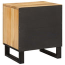 Natskab 2 pcs Naturfarvet 40 x 33 x 46 cm