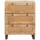 Sideboard Brun 60 x 33 x 75 cm Massivt mangotræ