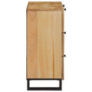 Sideboard Brun 60 x 33 x 75 cm Massivt mangotræ