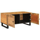 Sofabord Naturfarvet 80 x 50 x 40 cm Massivt mangotræ
