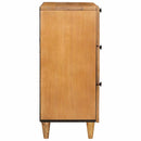 Sideboard Lysebrun 60 x 33 x 75 cm Massivt mangotræ