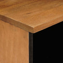 Natskab 2 pcs Lys Brun 40 x 33 x 46 cm Konstrueret træ