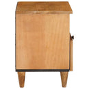Natskab 2 pcs Lys Brun 40 x 33 x 46 cm Konstrueret træ