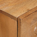 Sideboard med skuffe Lysebrun 33.5 x 40 x 75 cm