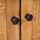 Sideboard 60 x 33 x 75 cm Massivt mangotræ