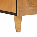 Sideboard 90 x 33 x 75 cm Massivt mangotræ