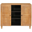 Sideboard 90 x 33 x 75 cm Massivt mangotræ