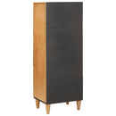 Highboard Lysebrun 40 x 33 x 110 cm Massivt mangotræ