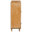 Highboard Lysebrun 60 x 33 x 100 cm Massivt mangotræ