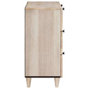 Sideboard Hvid 60 x 33 x 75 cm Massivt mangotræ