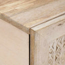 Sofabord Hvid 80 x 54 x 40 cm Konstrueret træ