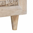 Sofabord Beige 100 x 54 x 40 cm Konstrueret træ