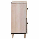 Sideboard Bleg Hvid 60 x 33 x 75 cm Massivt mangotræ