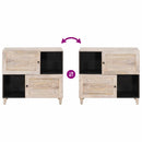 Sideboard Bleg Hvid 80 x 33 x 75 cm Massivt mangotræ