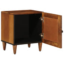 Natskab 2 pcs Brun 40 x 33 x 46 cm Massivt mangotræ
