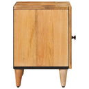 Natskab 2 pcs Naturfarvet 40 x 33 x 46 cm Massivt mangotræ