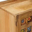 TV-skab med hylde Naturfarvet 105 x 33 x 46 cm Massivt mangotræ